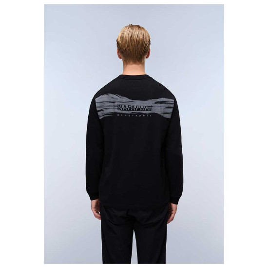 Napapijri Ανδρική μακρυμάνικη μπλούζα S-Back Graphic Longsleeve Tee